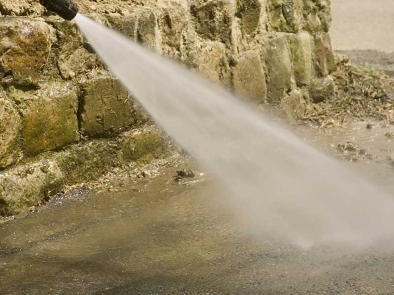 Troy pressure washing patio cleaning