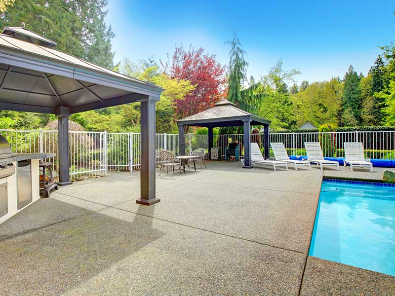 Troy pressure washing pool cleaning